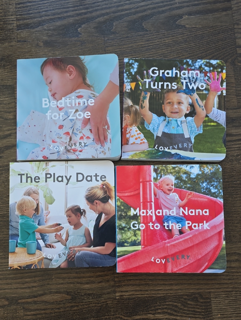 Lovevery Set of 4 Board Books - Kids Stories